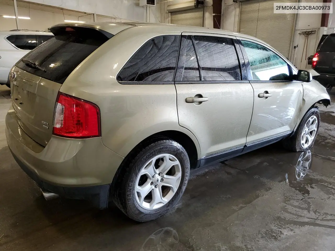 2012 Ford Edge Sel VIN: 2FMDK4JC3CBA00973 Lot: 56922835