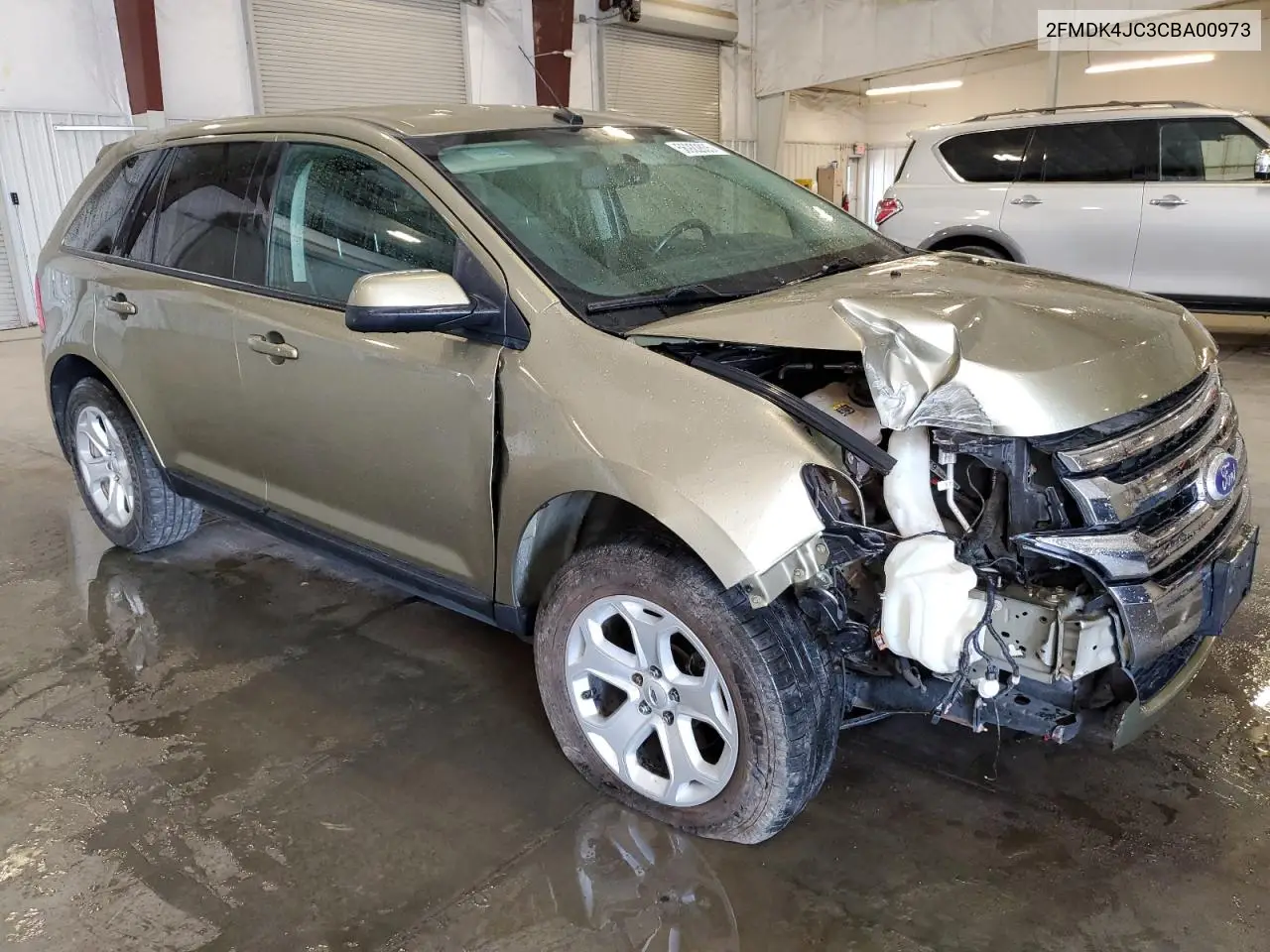 2012 Ford Edge Sel VIN: 2FMDK4JC3CBA00973 Lot: 56922835