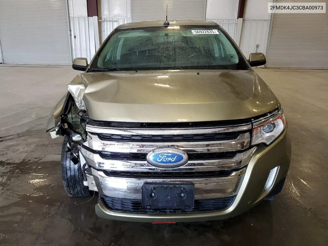 2012 Ford Edge Sel VIN: 2FMDK4JC3CBA00973 Lot: 56922835