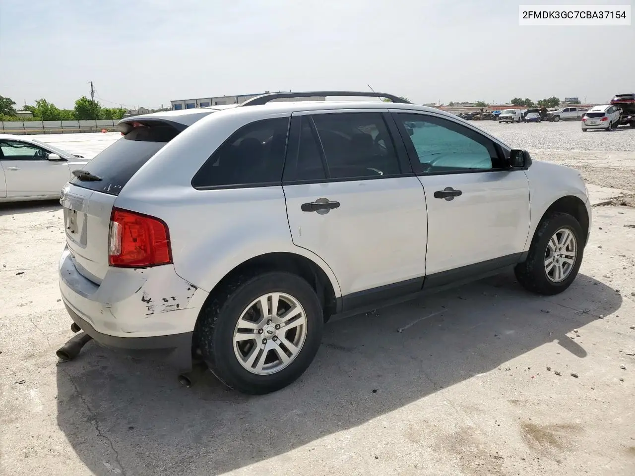 2012 Ford Edge Se VIN: 2FMDK3GC7CBA37154 Lot: 56968125