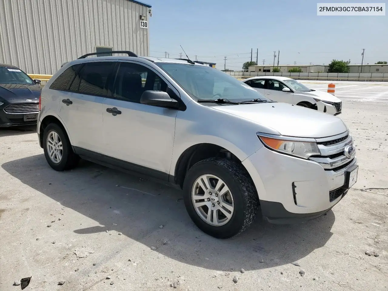 2012 Ford Edge Se VIN: 2FMDK3GC7CBA37154 Lot: 56968125