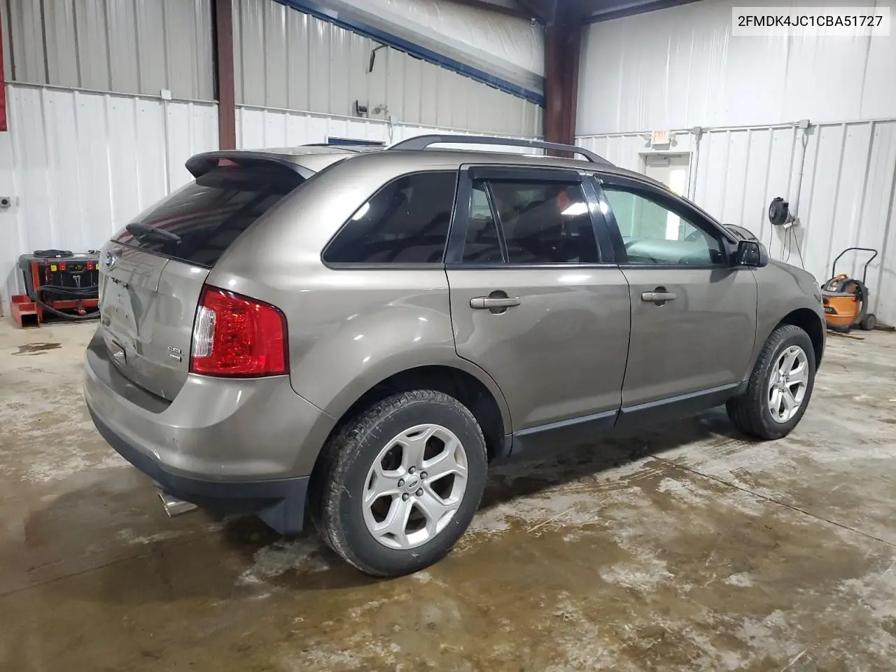 2012 Ford Edge Sel VIN: 2FMDK4JC1CBA51727 Lot: 57035875