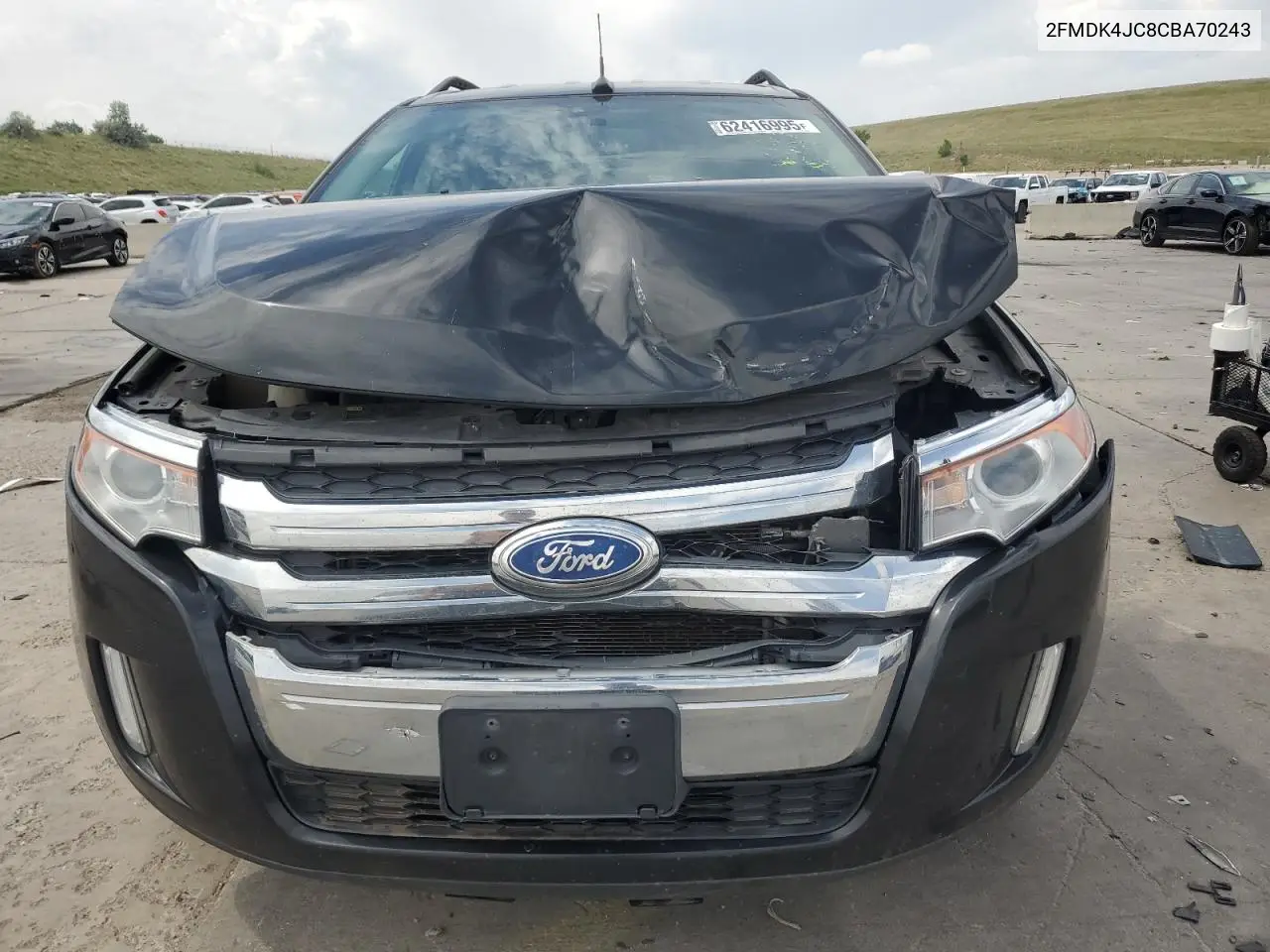 2012 Ford Edge Sel VIN: 2FMDK4JC8CBA70243 Lot: 62416995