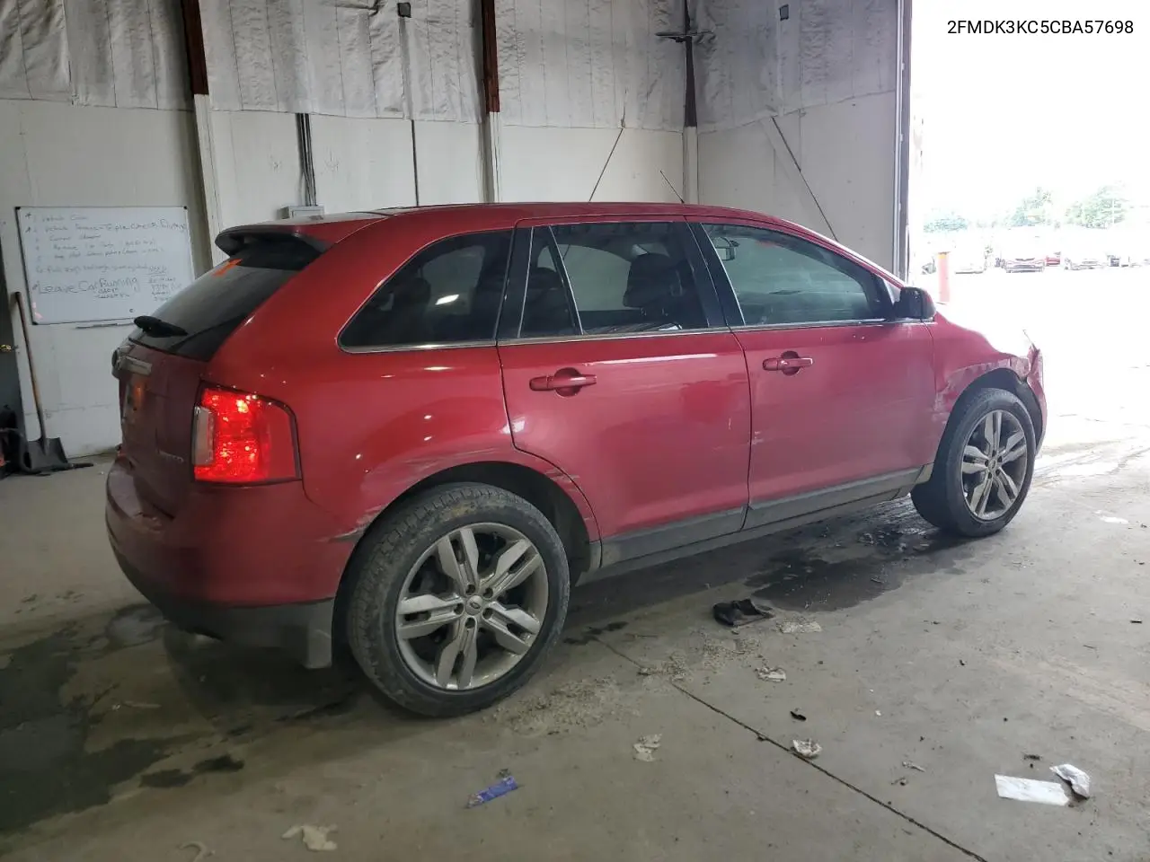 2012 Ford Edge Limited VIN: 2FMDK3KC5CBA57698 Lot: 64928015