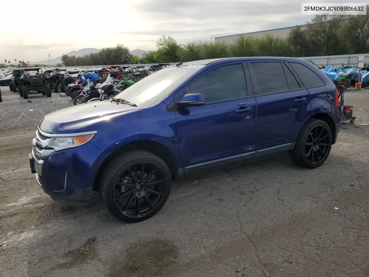 2013 Ford Edge Sel VIN: 2FMDK3JC9DBB06632 Lot: 53872105