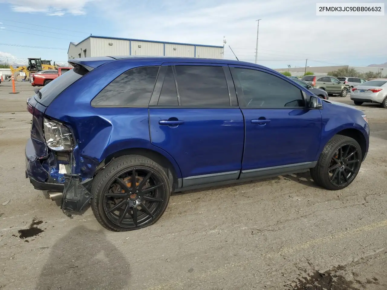 2013 Ford Edge Sel VIN: 2FMDK3JC9DBB06632 Lot: 53872105