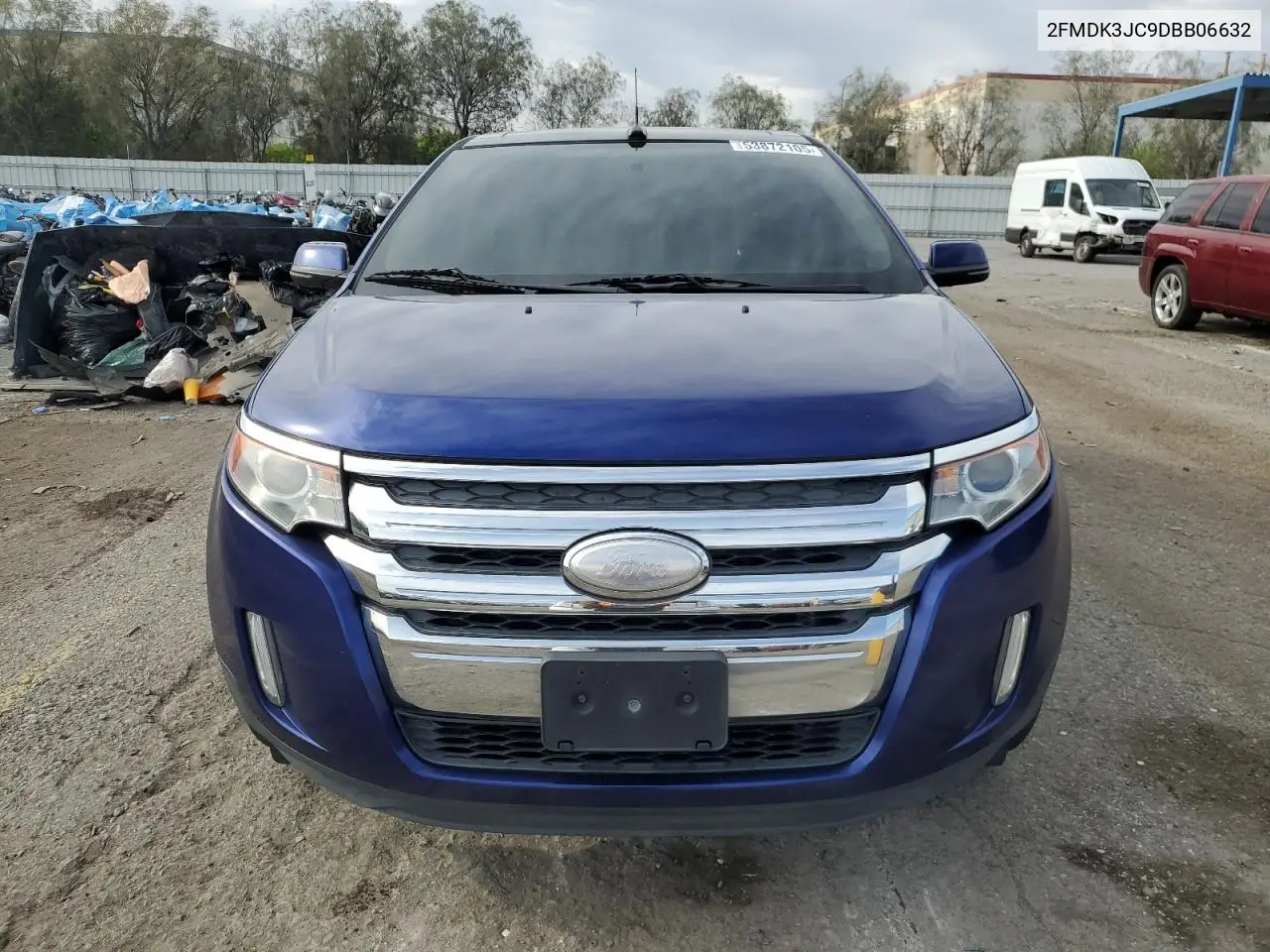 2013 Ford Edge Sel VIN: 2FMDK3JC9DBB06632 Lot: 53872105