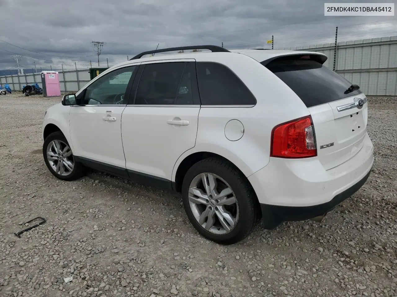 2013 Ford Edge Limited VIN: 2FMDK4KC1DBA45412 Lot: 56698345