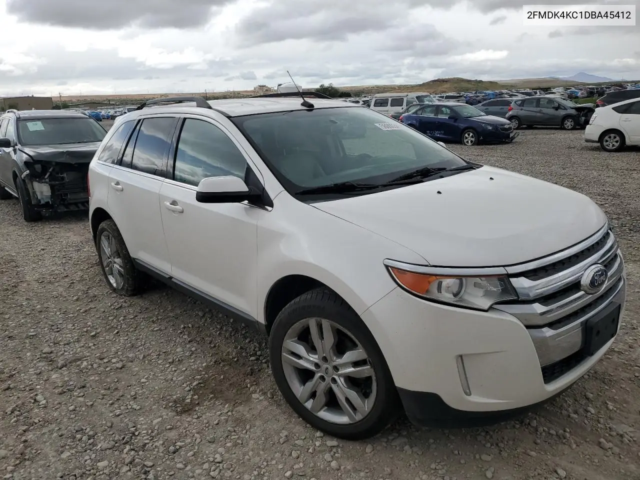 2013 Ford Edge Limited VIN: 2FMDK4KC1DBA45412 Lot: 56698345