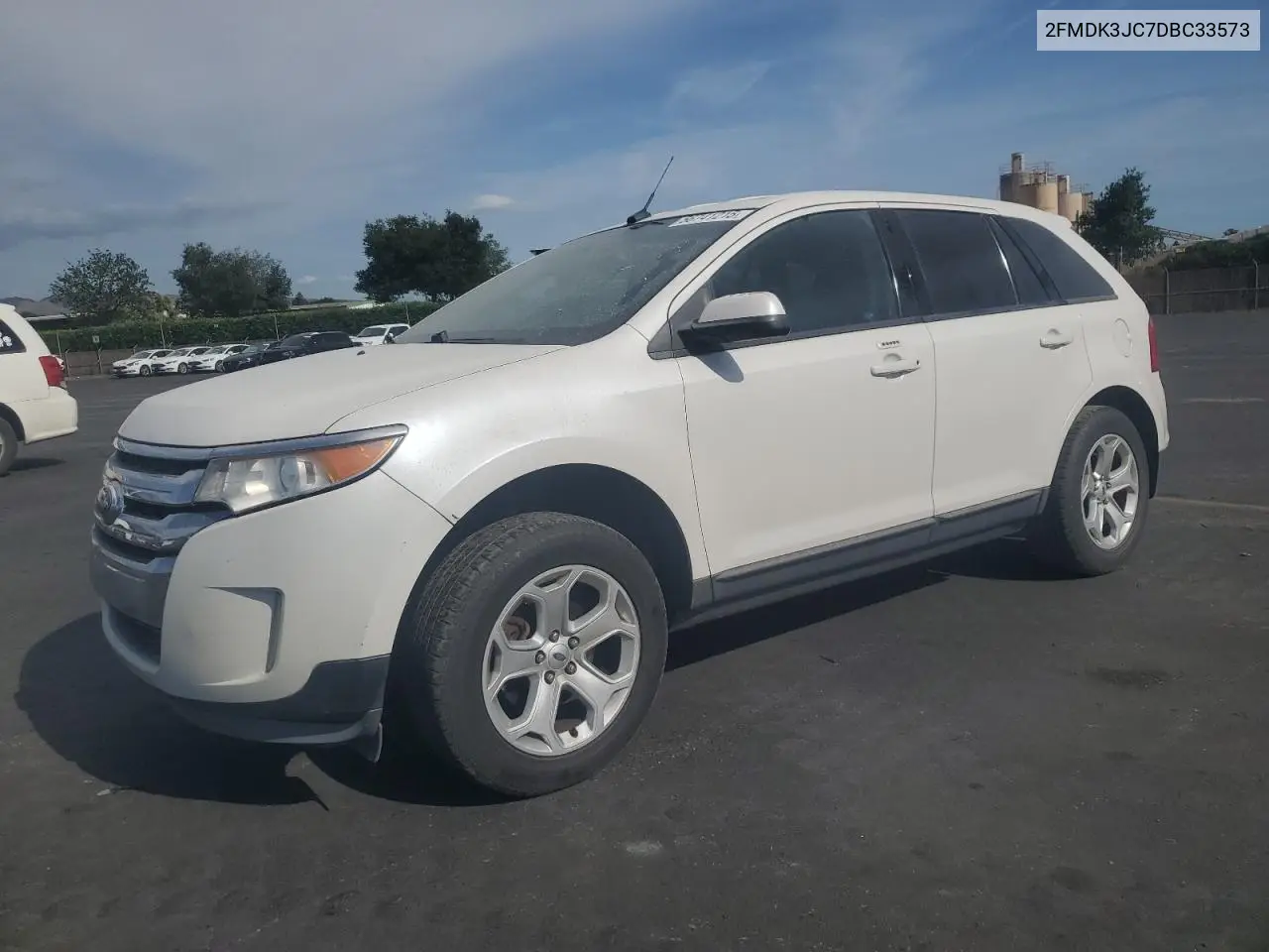 2013 Ford Edge Sel VIN: 2FMDK3JC7DBC33573 Lot: 56741215