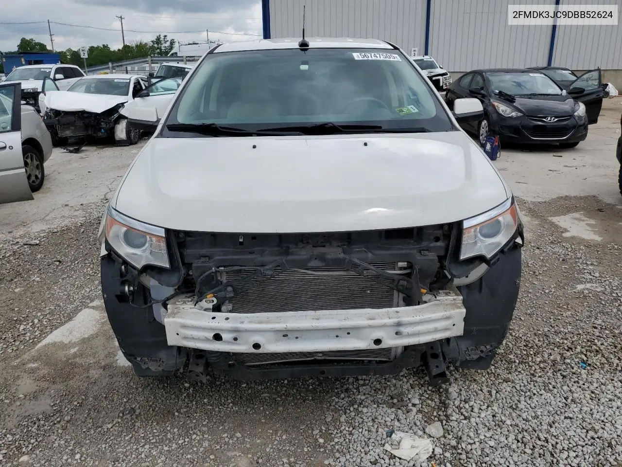 2013 Ford Edge Sel VIN: 2FMDK3JC9DBB52624 Lot: 56747505