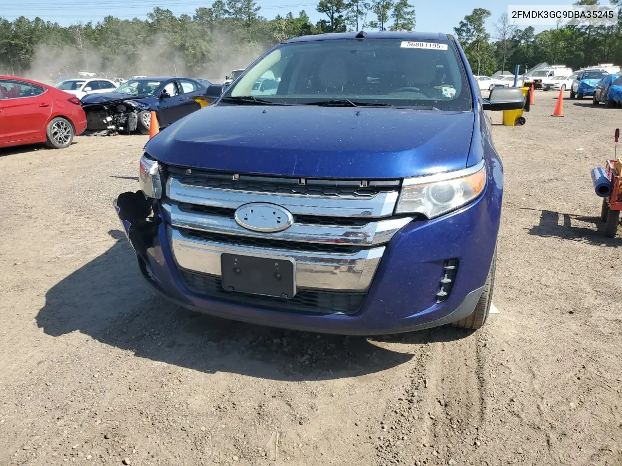 2013 Ford Edge Se VIN: 2FMDK3GC9DBA35245 Lot: 56801195