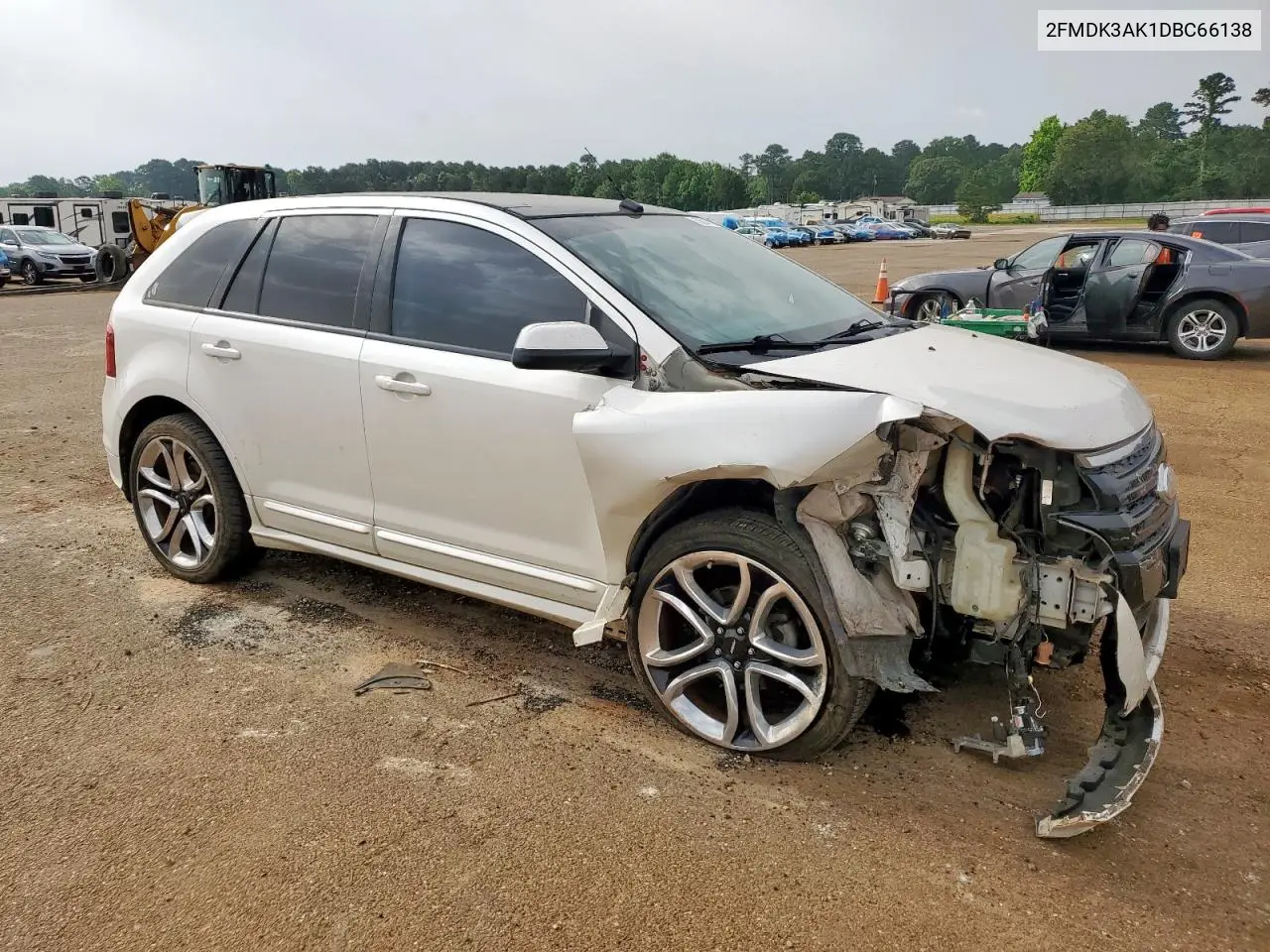 2013 Ford Edge Sport VIN: 2FMDK3AK1DBC66138 Lot: 56847175