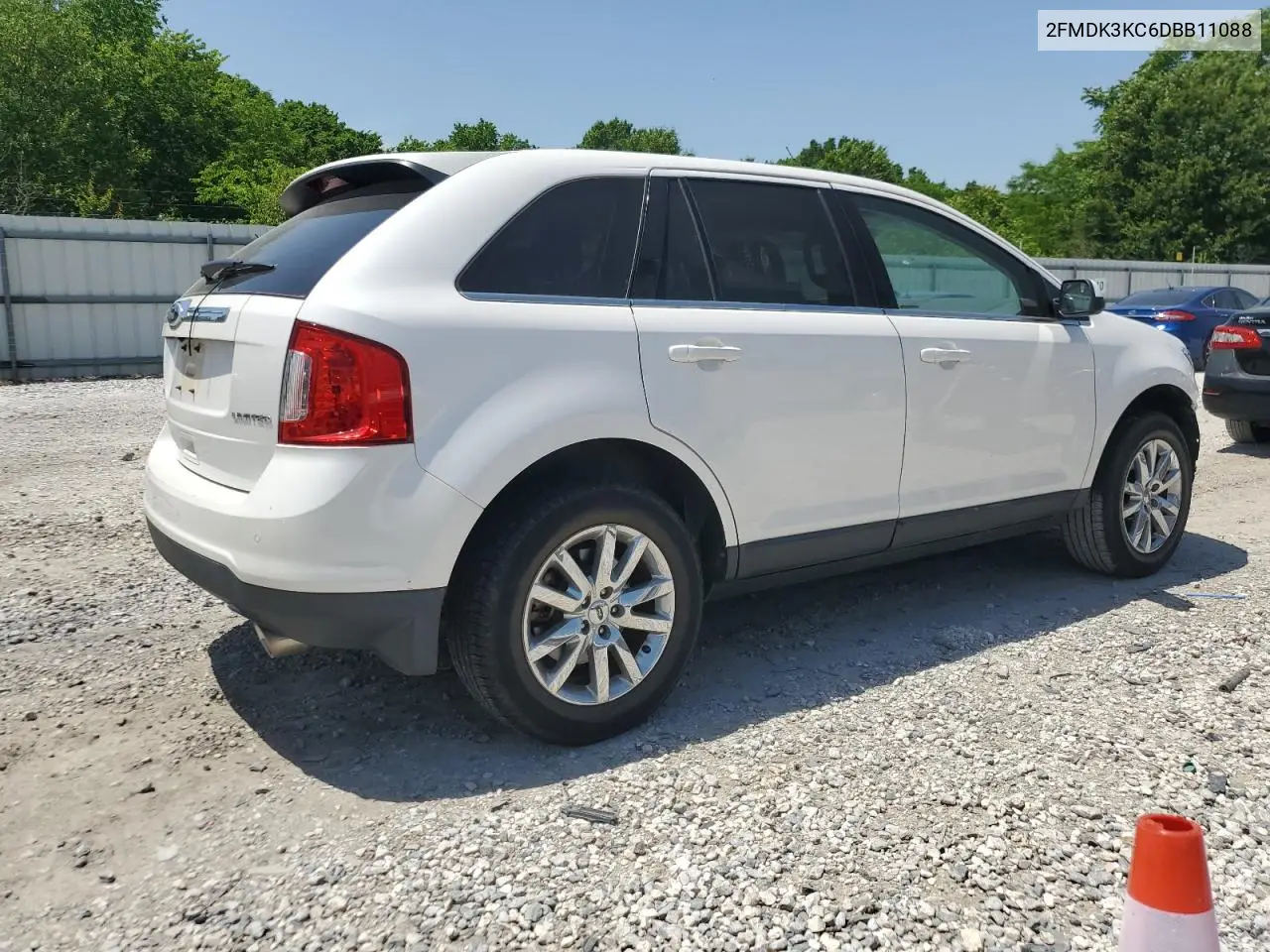2013 Ford Edge Limited VIN: 2FMDK3KC6DBB11088 Lot: 56847895