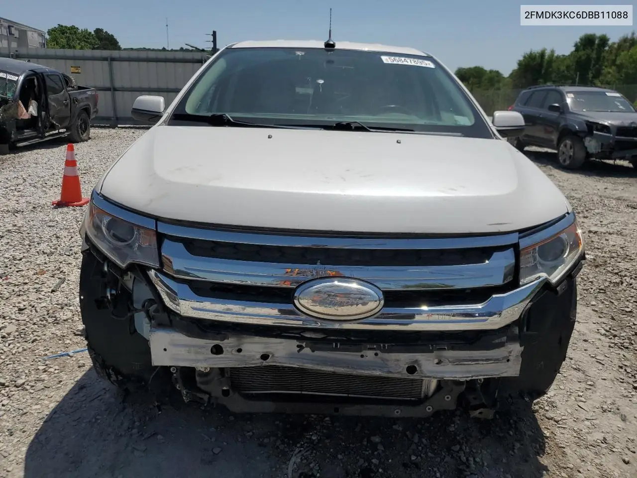 2013 Ford Edge Limited VIN: 2FMDK3KC6DBB11088 Lot: 56847895