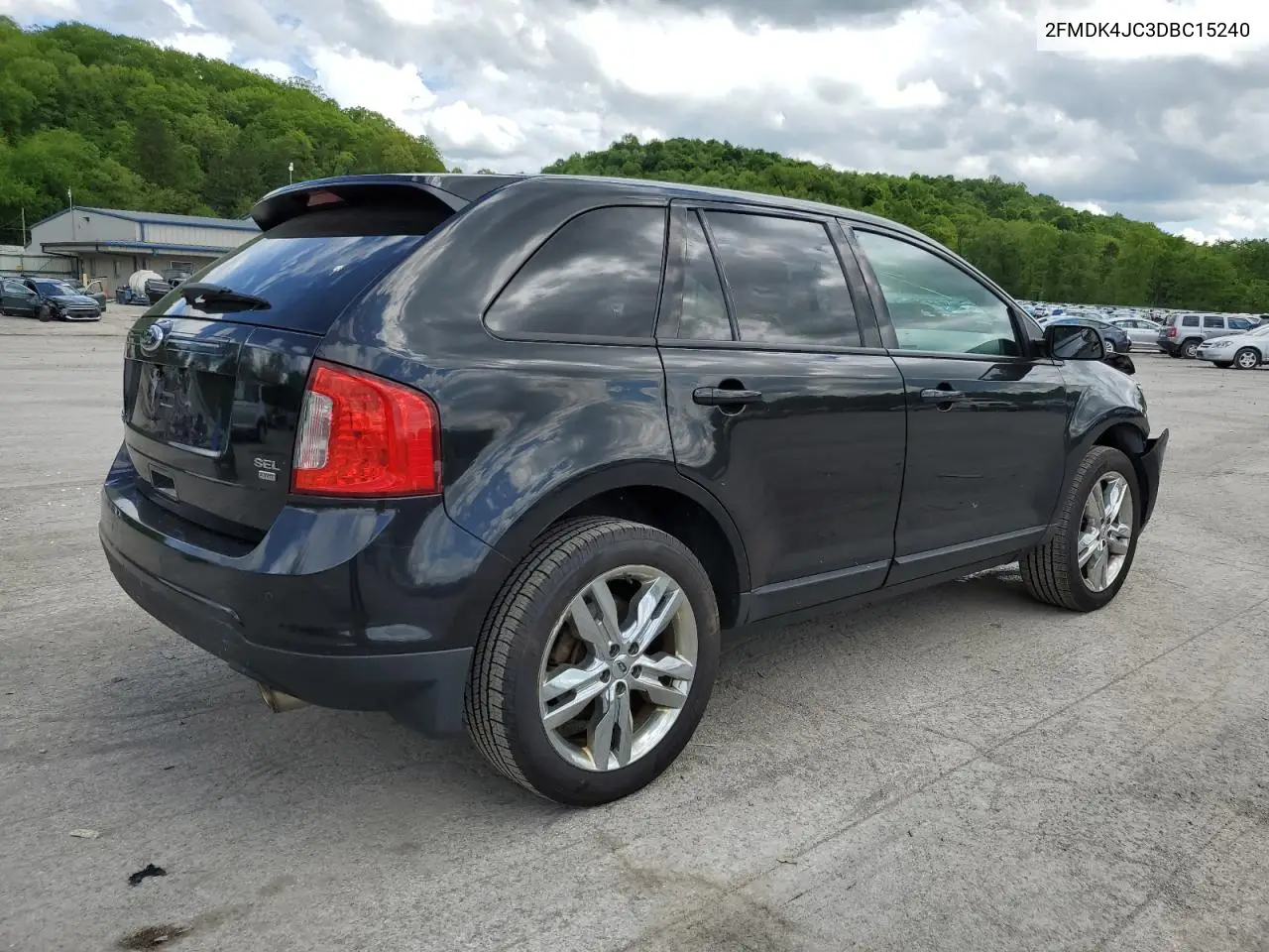 2013 Ford Edge Sel VIN: 2FMDK4JC3DBC15240 Lot: 56914855