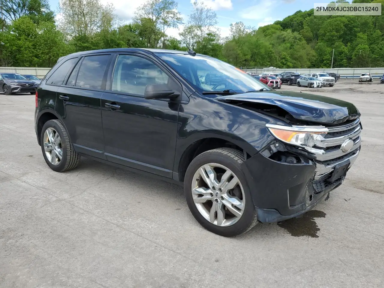 2013 Ford Edge Sel VIN: 2FMDK4JC3DBC15240 Lot: 56914855