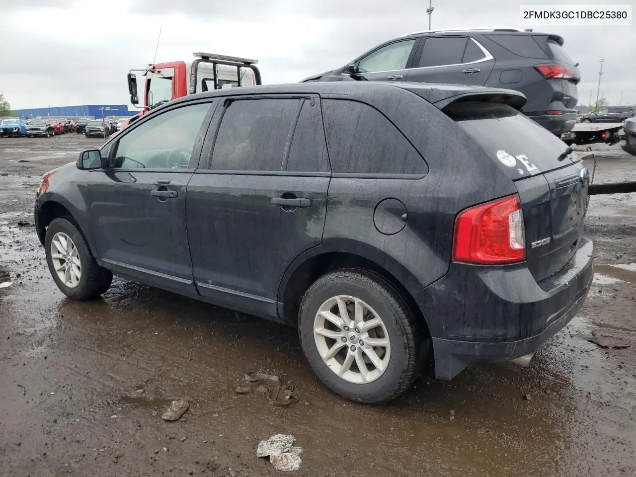 2013 Ford Edge Se VIN: 2FMDK3GC1DBC25380 Lot: 56995995