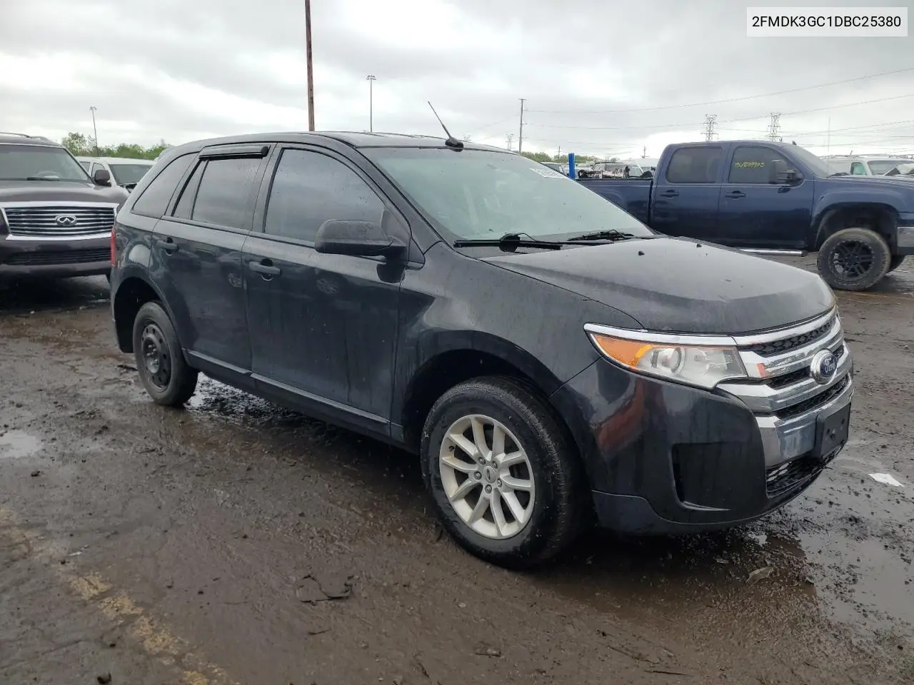2013 Ford Edge Se VIN: 2FMDK3GC1DBC25380 Lot: 56995995