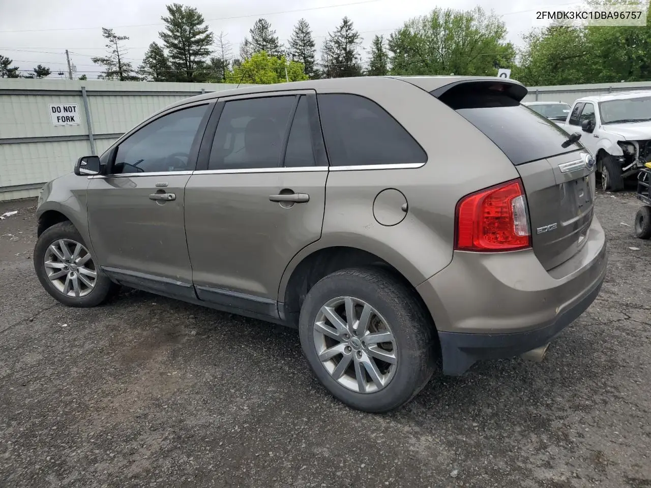 2013 Ford Edge Limited VIN: 2FMDK3KC1DBA96757 Lot: 57099295