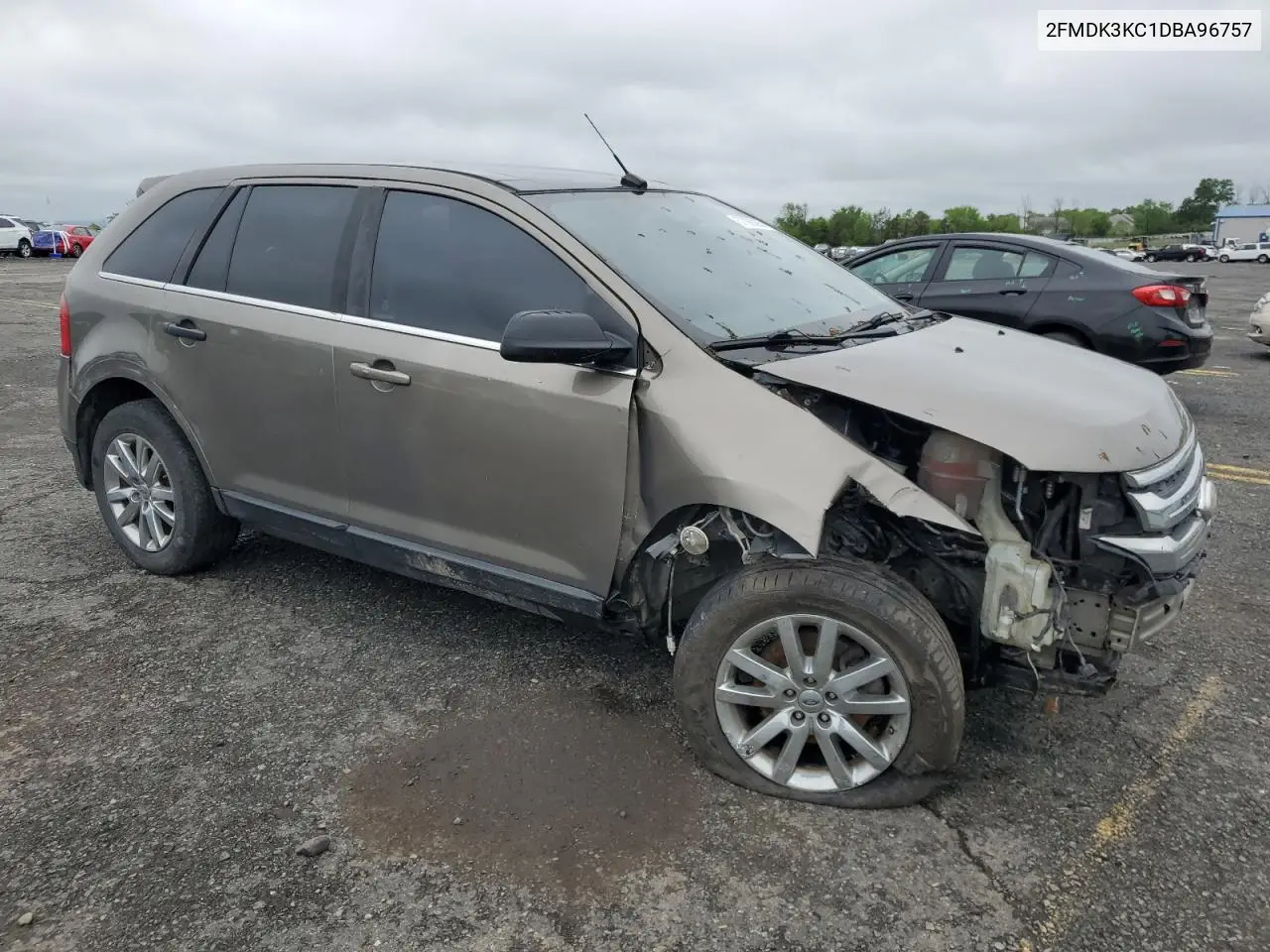 2013 Ford Edge Limited VIN: 2FMDK3KC1DBA96757 Lot: 57099295