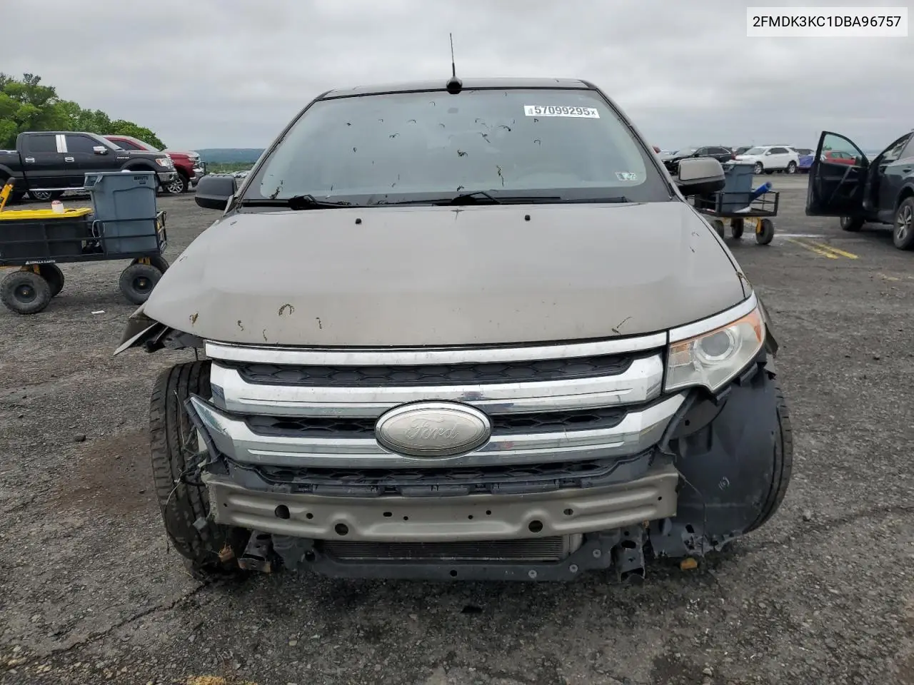 2013 Ford Edge Limited VIN: 2FMDK3KC1DBA96757 Lot: 57099295