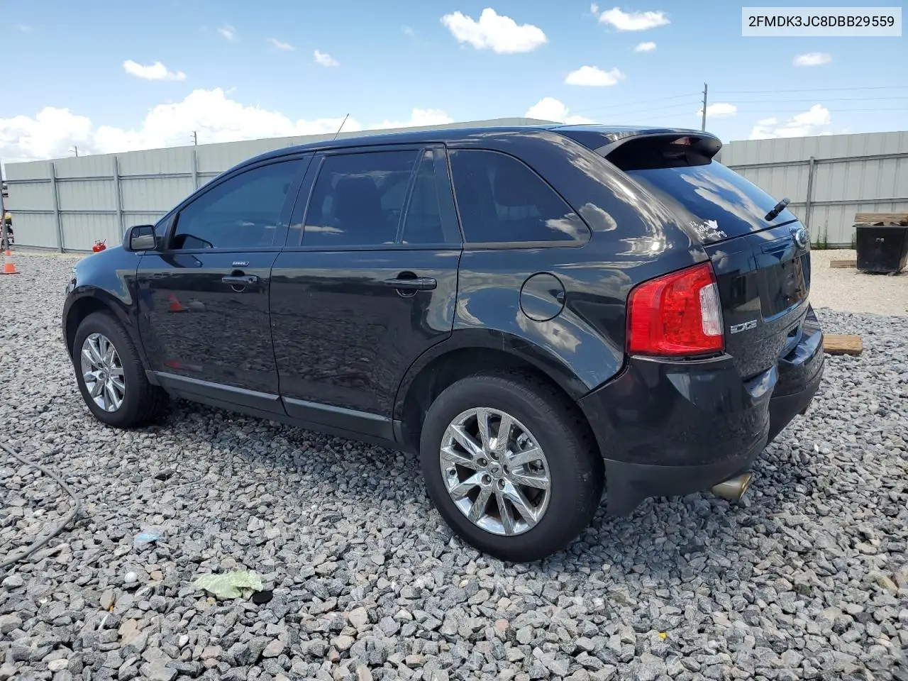 2013 Ford Edge Sel VIN: 2FMDK3JC8DBB29559 Lot: 60874935