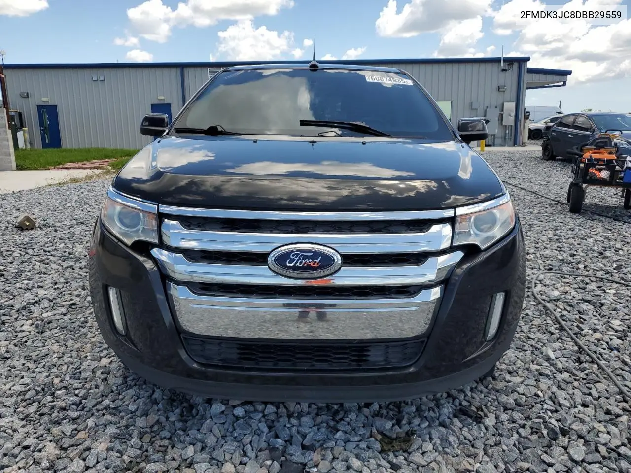 2013 Ford Edge Sel VIN: 2FMDK3JC8DBB29559 Lot: 60874935