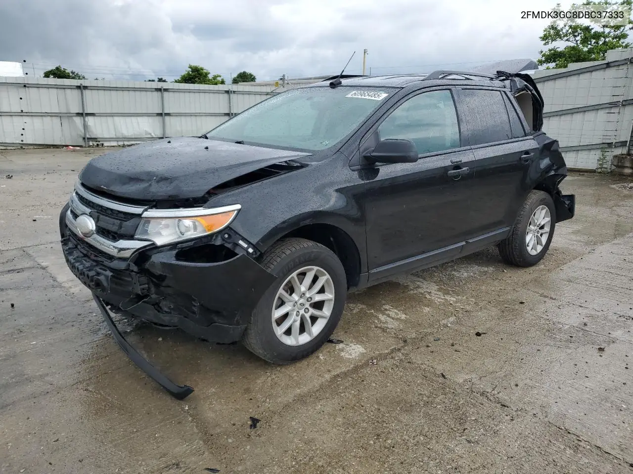 2013 Ford Edge Se VIN: 2FMDK3GC8DBC37333 Lot: 60965485