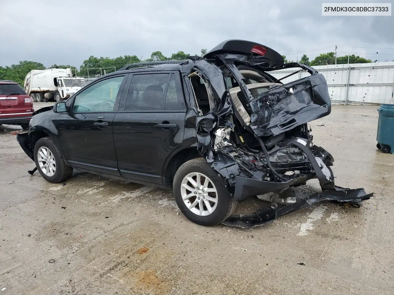 2013 Ford Edge Se VIN: 2FMDK3GC8DBC37333 Lot: 60965485