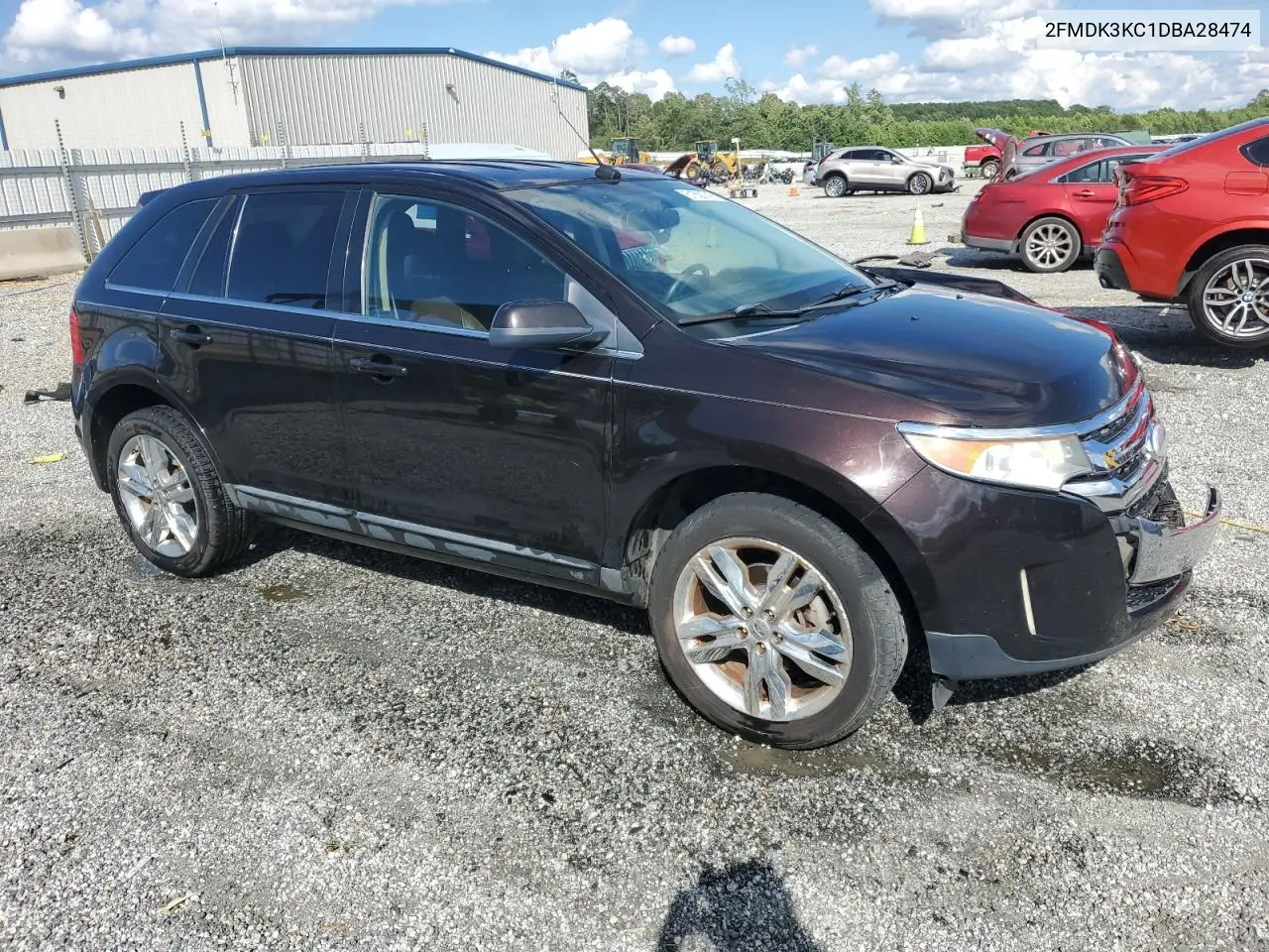 2013 Ford Edge Limited VIN: 2FMDK3KC1DBA28474 Lot: 61550745