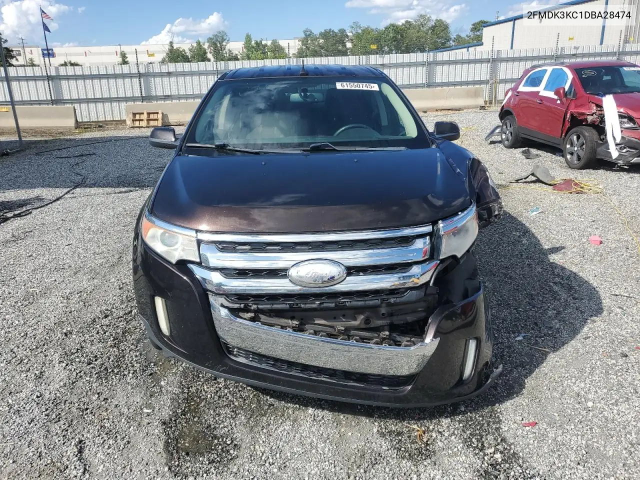 2013 Ford Edge Limited VIN: 2FMDK3KC1DBA28474 Lot: 61550745