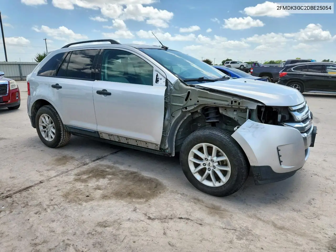 2013 Ford Edge Se VIN: 2FMDK3GC2DBE25054 Lot: 61666065