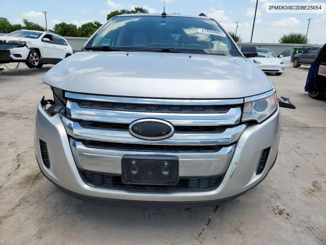 2013 Ford Edge Se VIN: 2FMDK3GC2DBE25054 Lot: 61666065