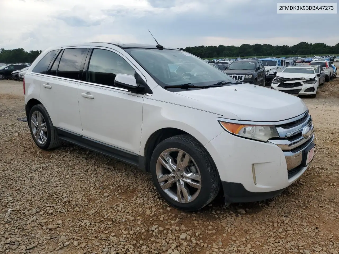 2013 Ford Edge Limited VIN: 2FMDK3K93DBA47273 Lot: 62828845