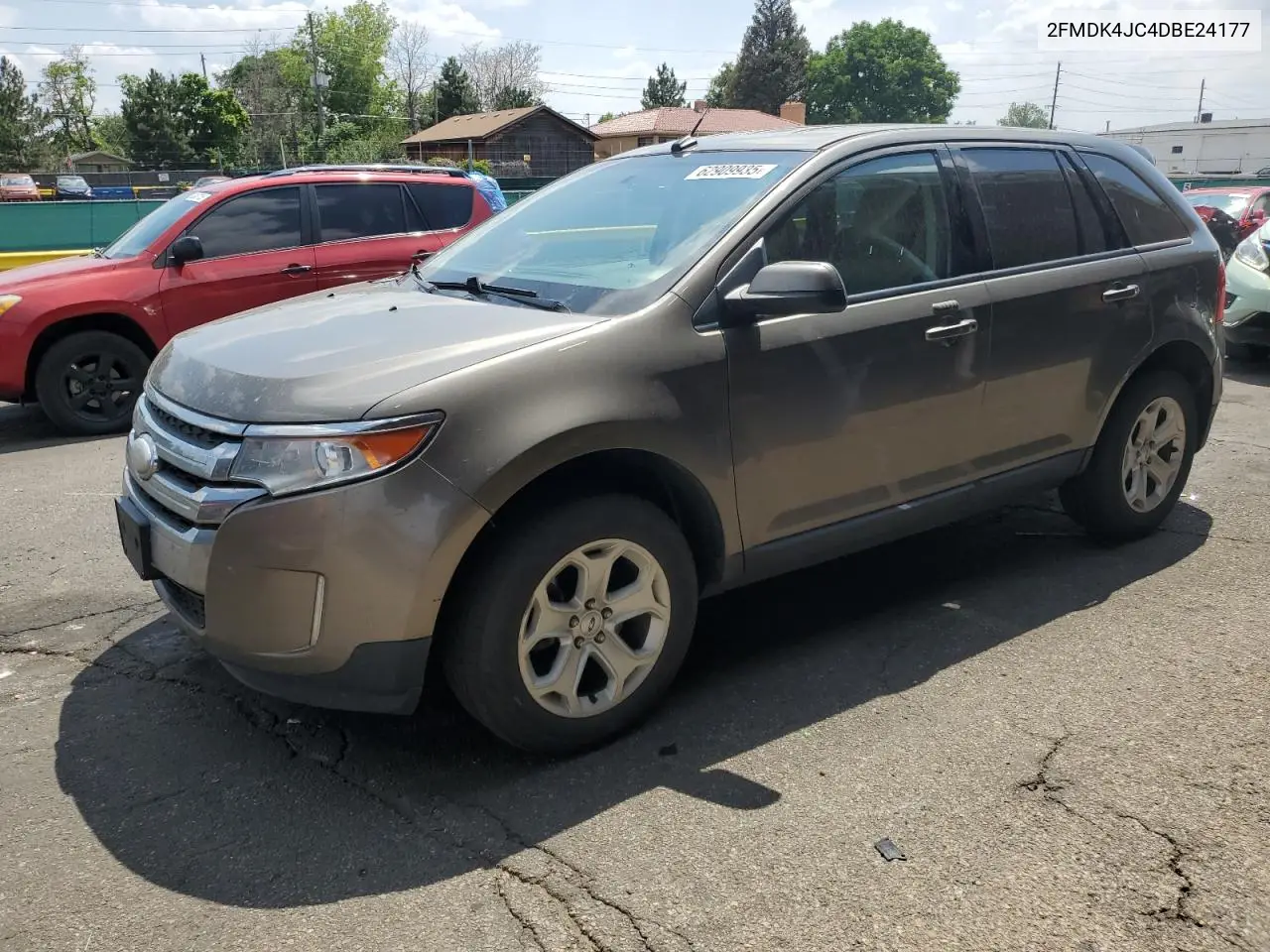 2013 Ford Edge Sel VIN: 2FMDK4JC4DBE24177 Lot: 62909935