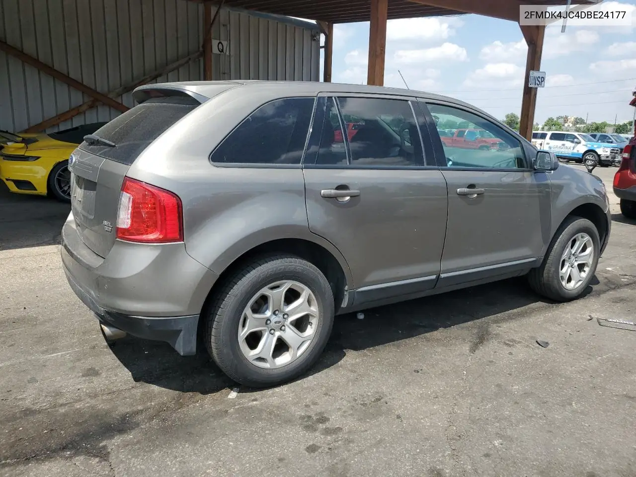 2013 Ford Edge Sel VIN: 2FMDK4JC4DBE24177 Lot: 62909935