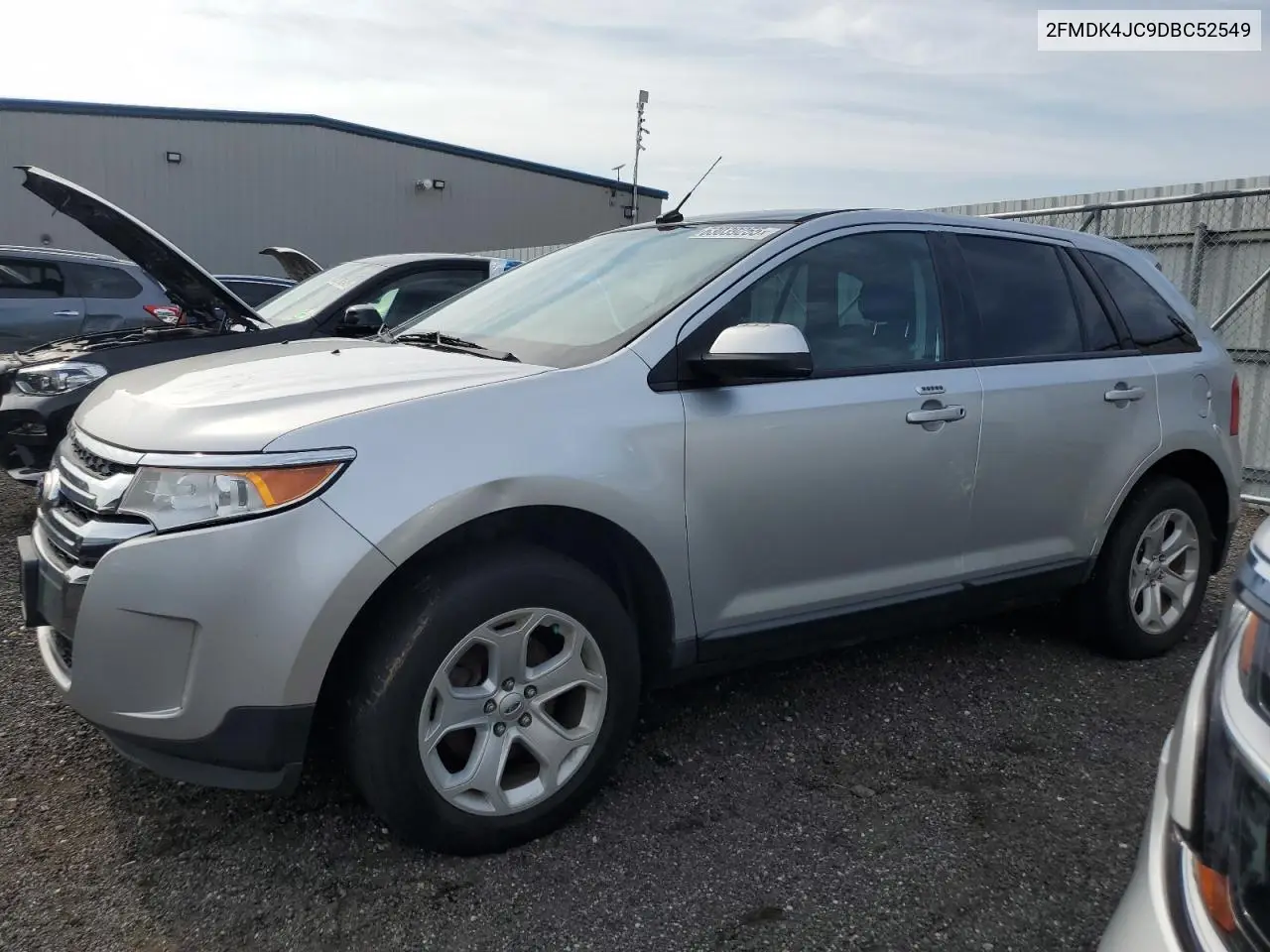 2013 Ford Edge Sel VIN: 2FMDK4JC9DBC52549 Lot: 63039255