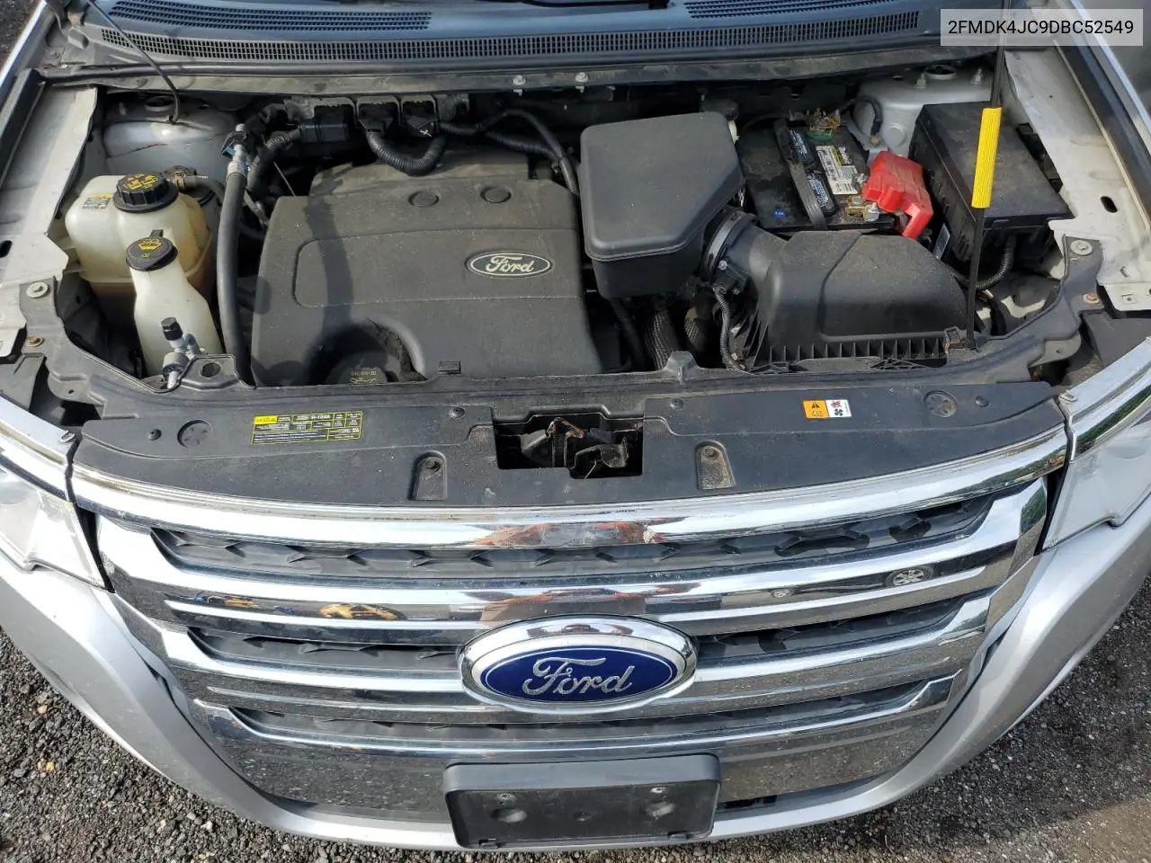 2013 Ford Edge Sel VIN: 2FMDK4JC9DBC52549 Lot: 63039255
