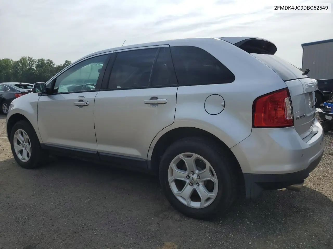 2013 Ford Edge Sel VIN: 2FMDK4JC9DBC52549 Lot: 63039255