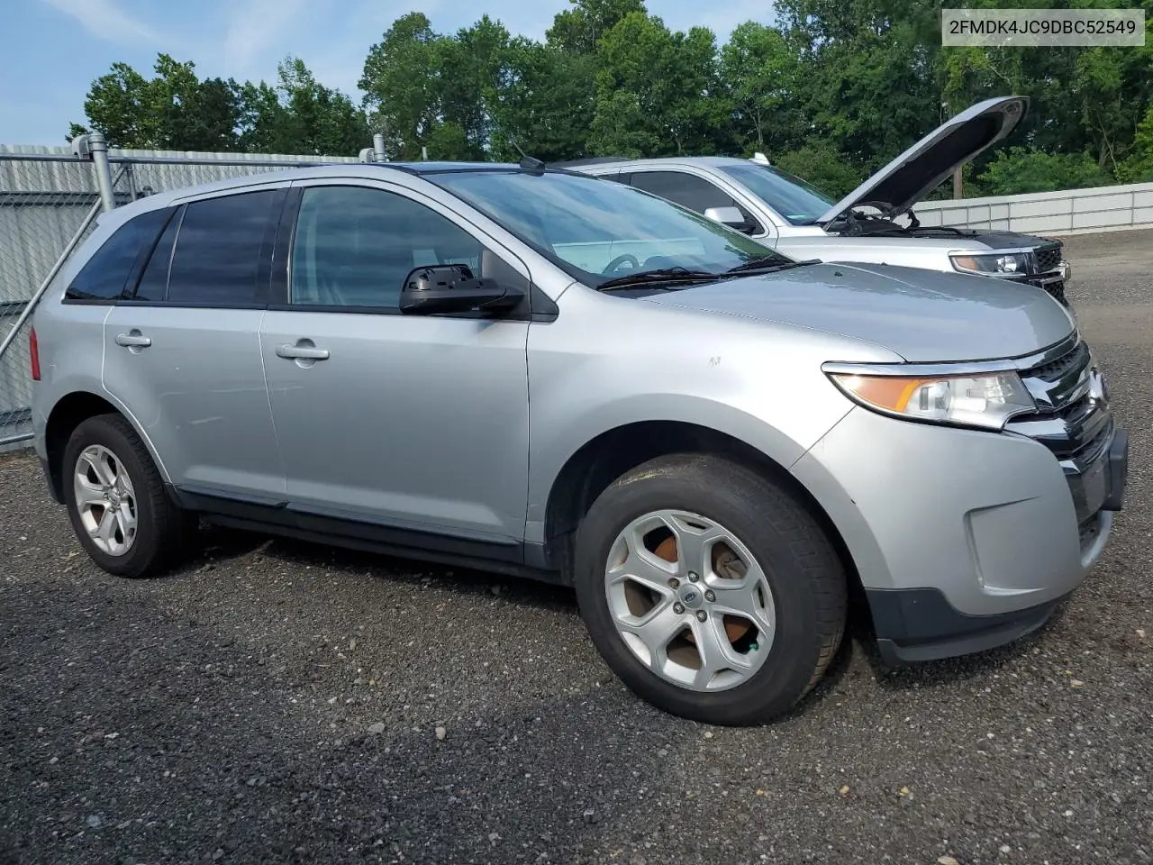 2013 Ford Edge Sel VIN: 2FMDK4JC9DBC52549 Lot: 63039255