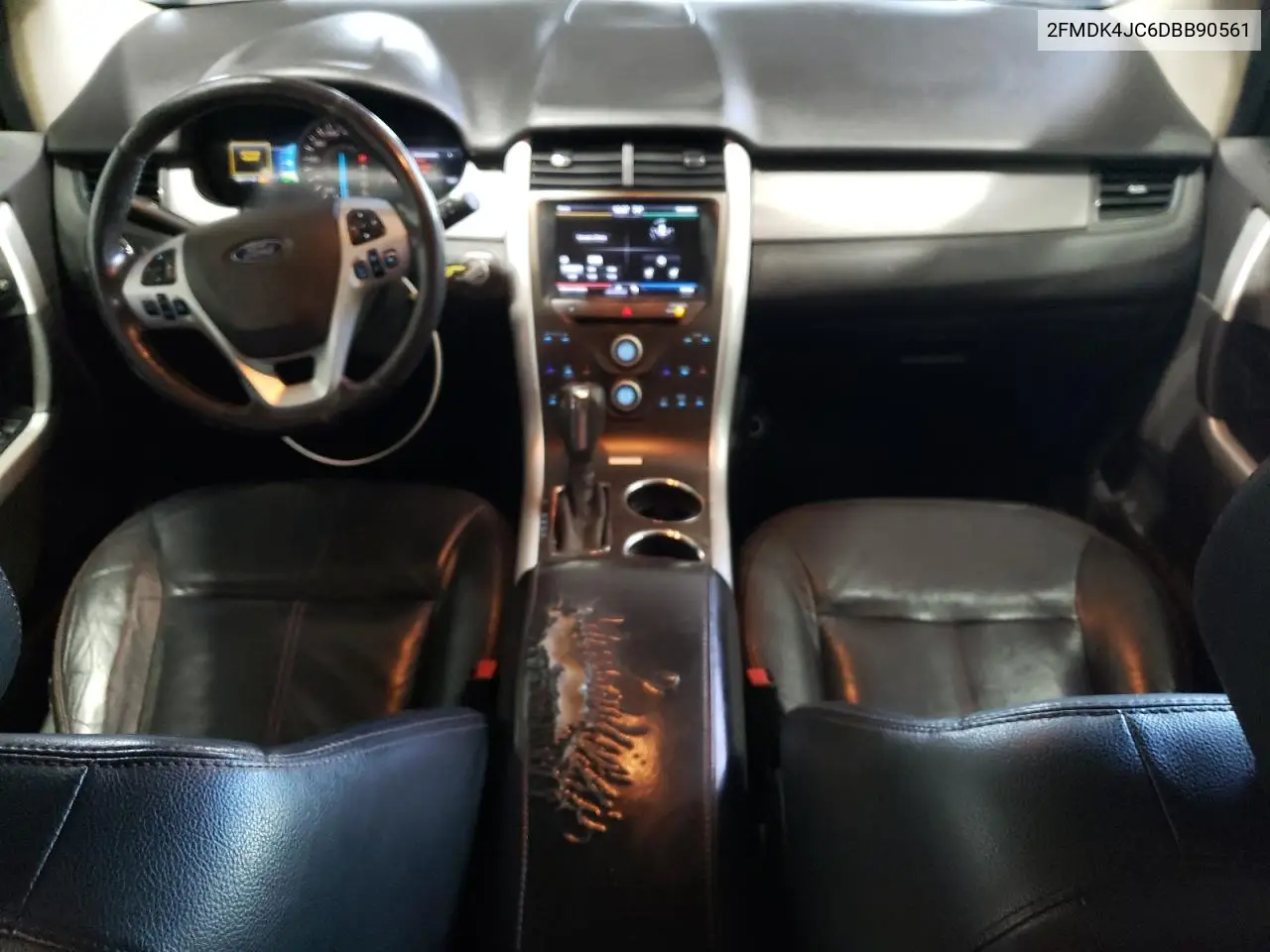 2013 Ford Edge Sel VIN: 2FMDK4JC6DBB90561 Lot: 63054745