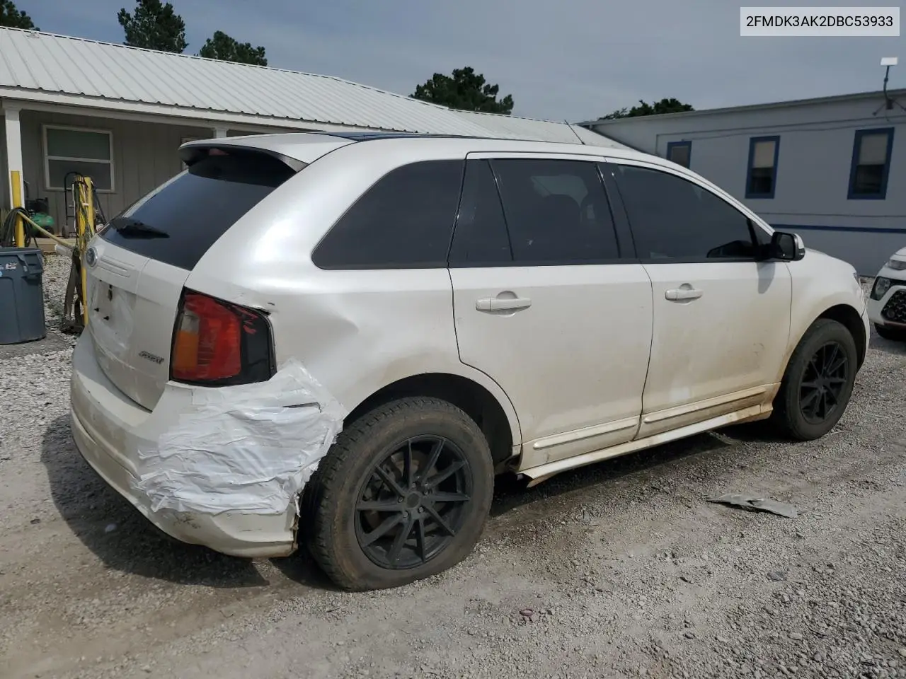 2013 Ford Edge Sport VIN: 2FMDK3AK2DBC53933 Lot: 63065005