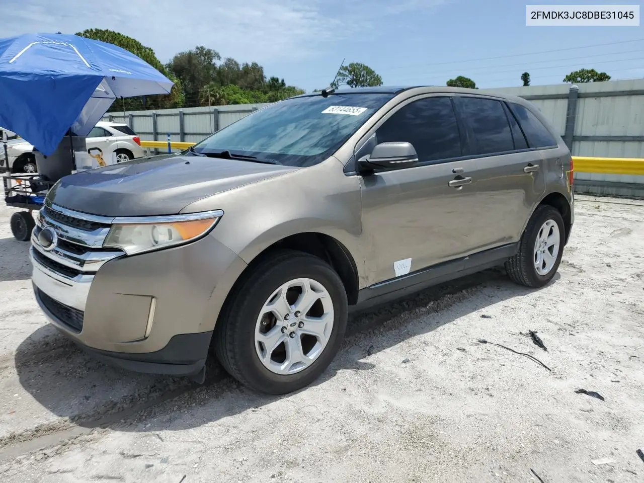 2013 Ford Edge Sel VIN: 2FMDK3JC8DBE31045 Lot: 63144655
