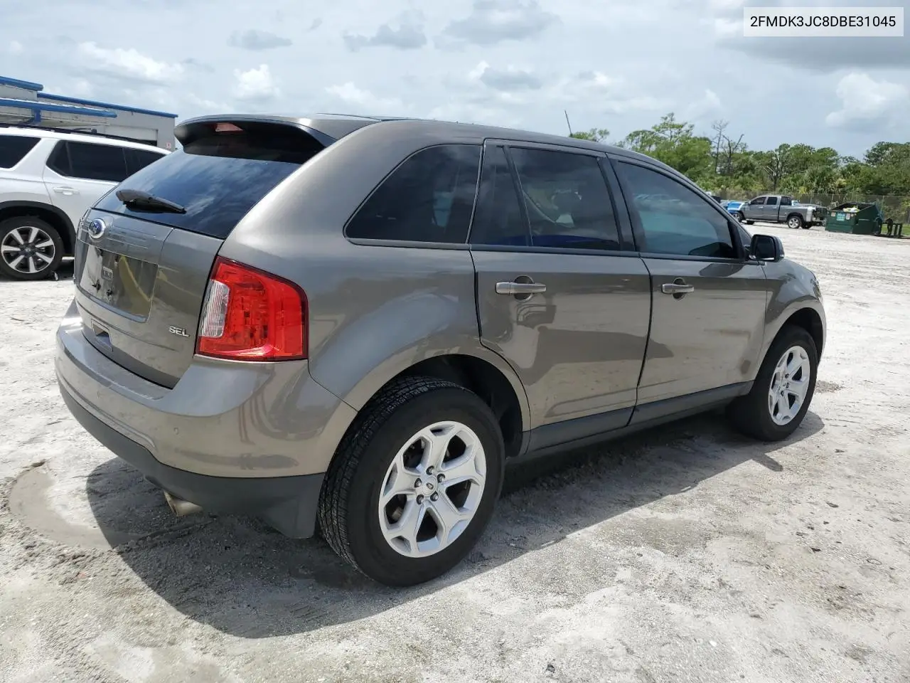 2013 Ford Edge Sel VIN: 2FMDK3JC8DBE31045 Lot: 63144655