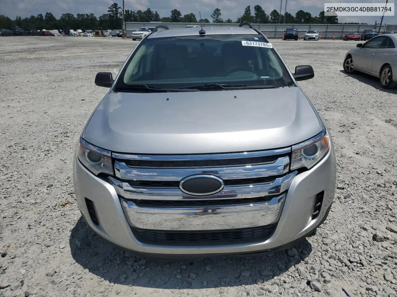 2013 Ford Edge Se VIN: 2FMDK3GC4DBB81794 Lot: 63173785