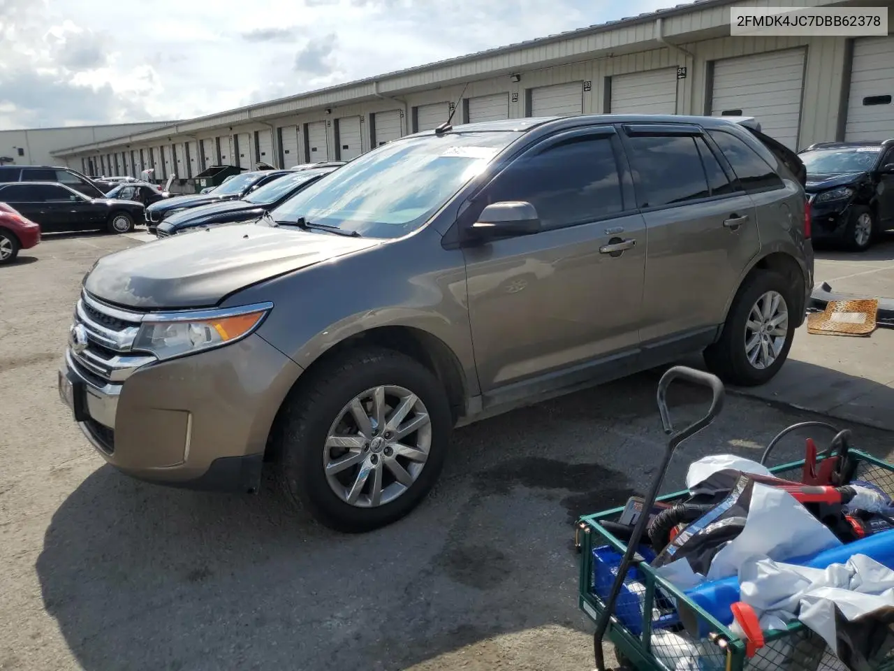 2013 Ford Edge Sel VIN: 2FMDK4JC7DBB62378 Lot: 64941425