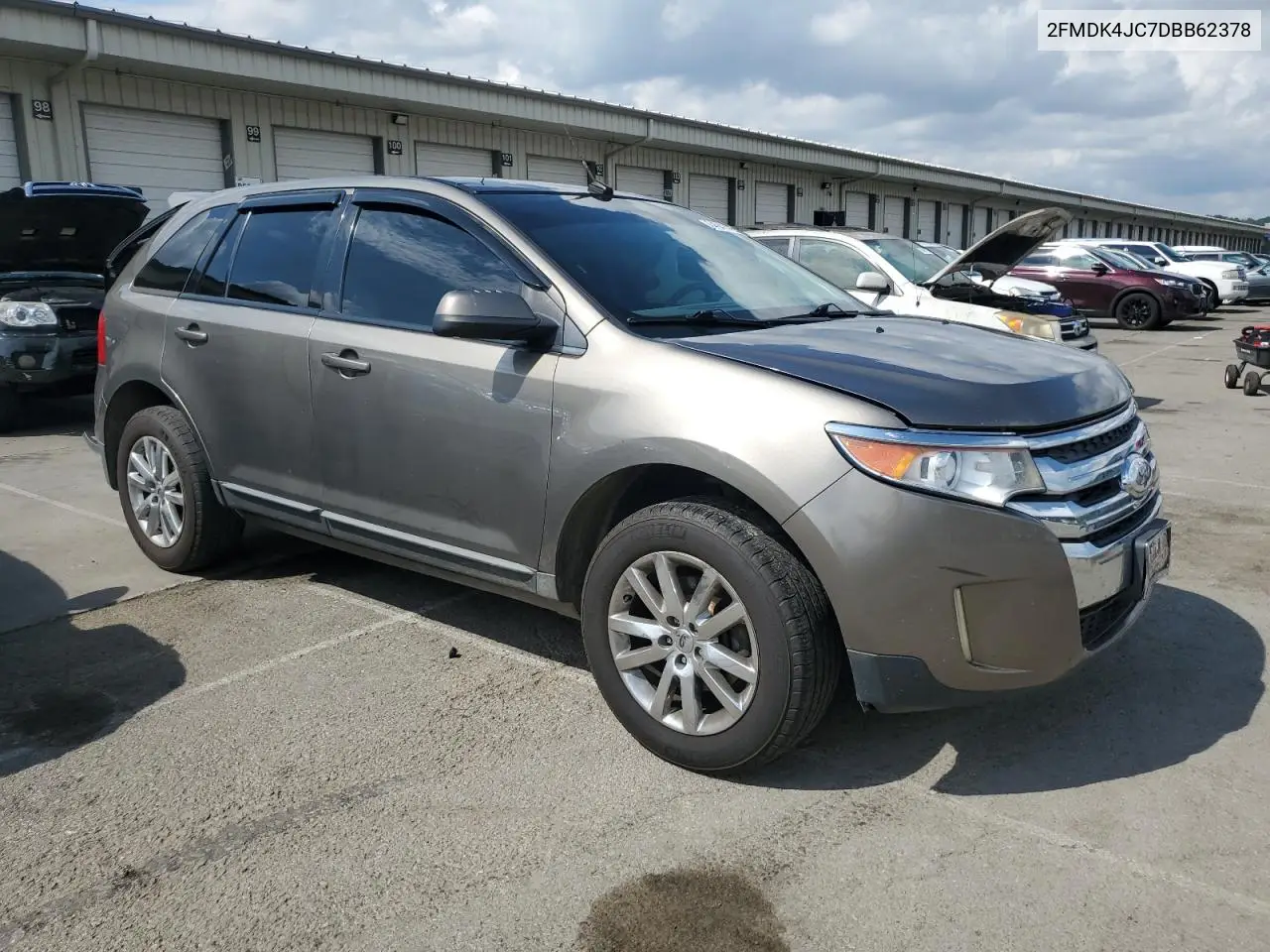 2013 Ford Edge Sel VIN: 2FMDK4JC7DBB62378 Lot: 64941425