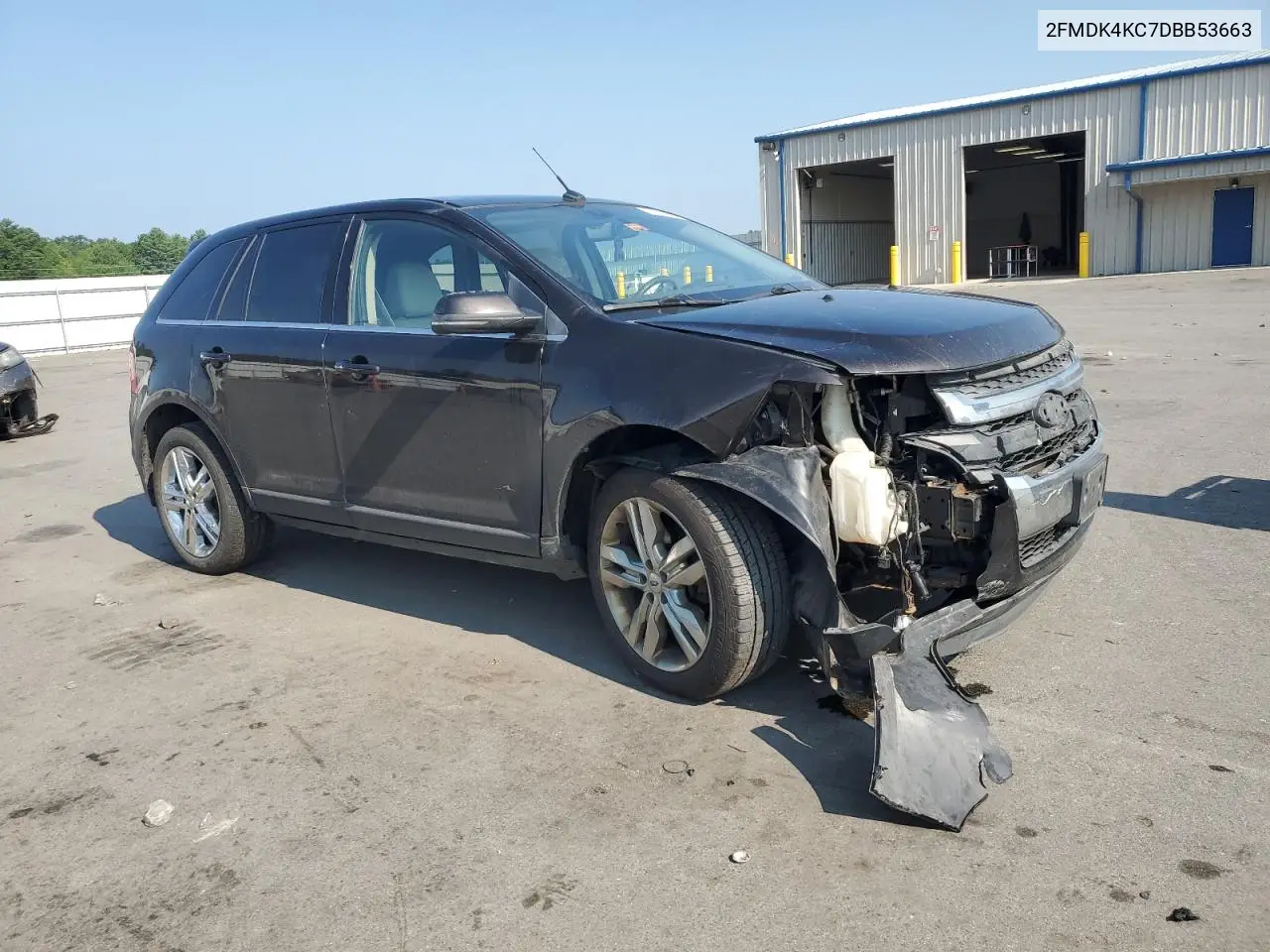 2013 Ford Edge Limited VIN: 2FMDK4KC7DBB53663 Lot: 65019815