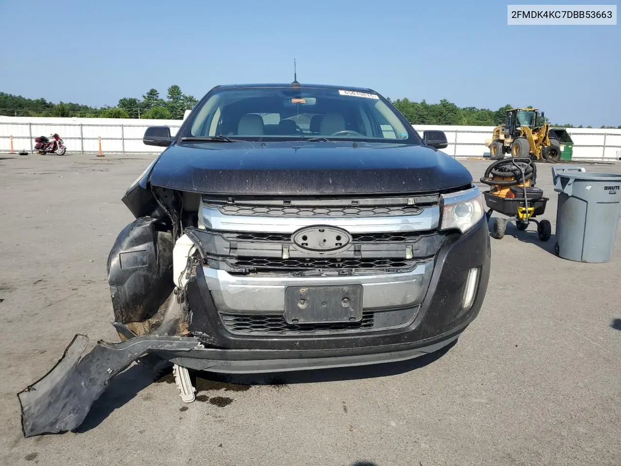 2013 Ford Edge Limited VIN: 2FMDK4KC7DBB53663 Lot: 65019815